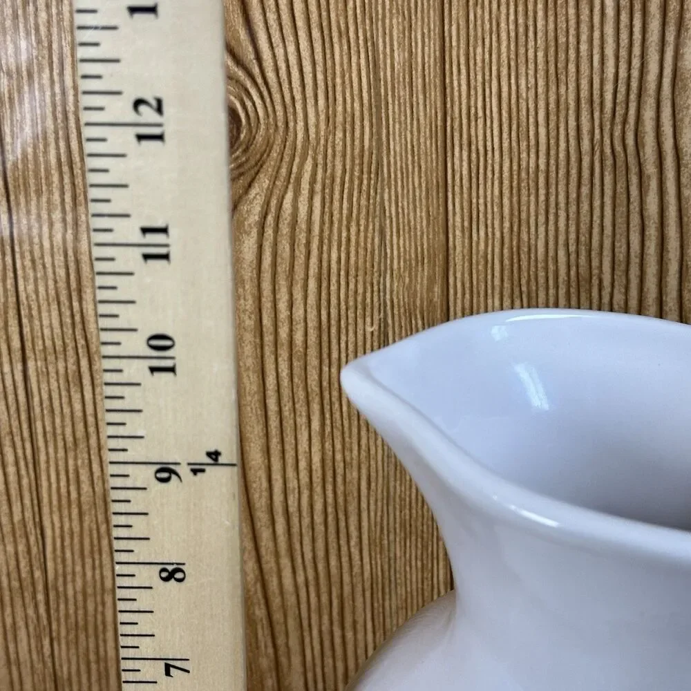 Rae Dunn Artisan Collection Drink‎ Pitcher  10” Tall Ceramic Approx 60 Oz - Picture 9 of 10